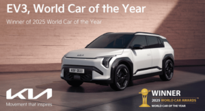 Read more about the article El Kia EV3 gana el premio al Auto Mundial del Año 2025