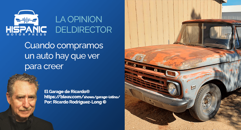 You are currently viewing Cuando compramos un auto hay que ver para creer
