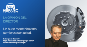 Read more about the article Un buen mantenimiento comienza con usted